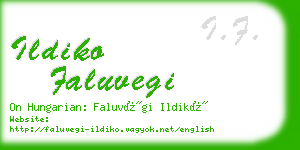 ildiko faluvegi business card